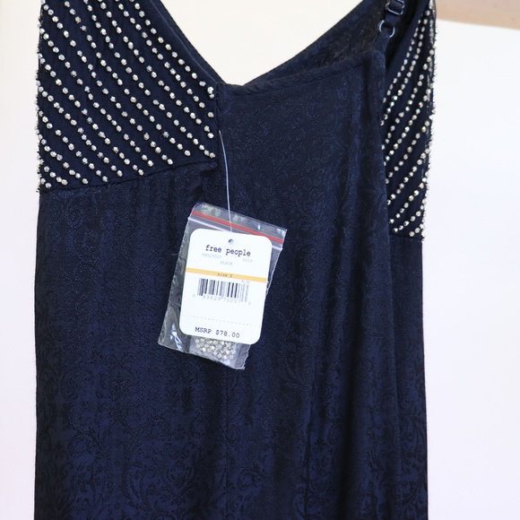 NWT Free People Shooting Star Sequin Slip Dress - Picture 7 of 8
